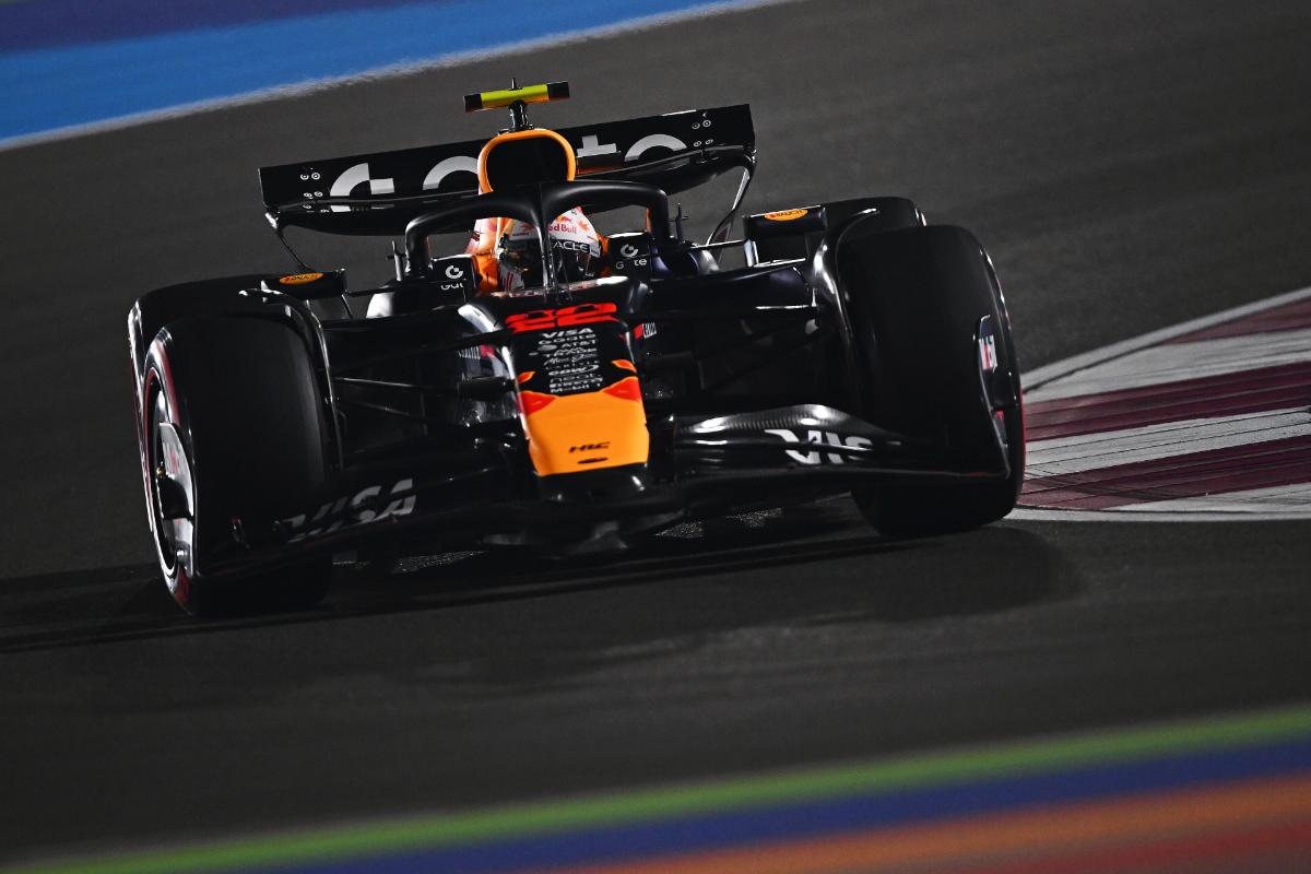 カタールGPのスプリントでは期待を抱かせるパフォーマンスを披露した角田だが、予選以降はふるわなかった　©Getty Images / Red Bull Content Pool