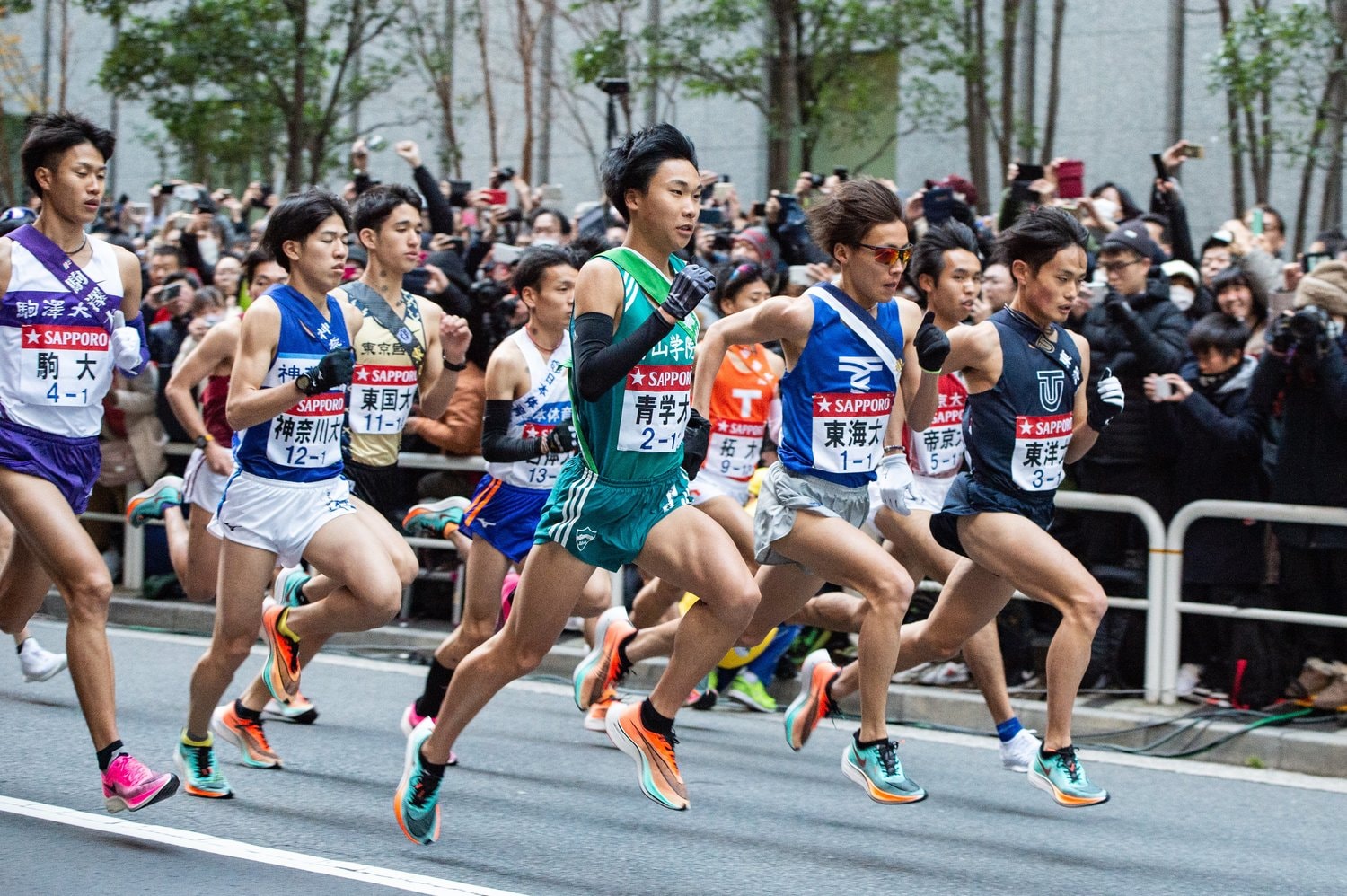 前回大会スタート直後　(C)Nanae Suzuki