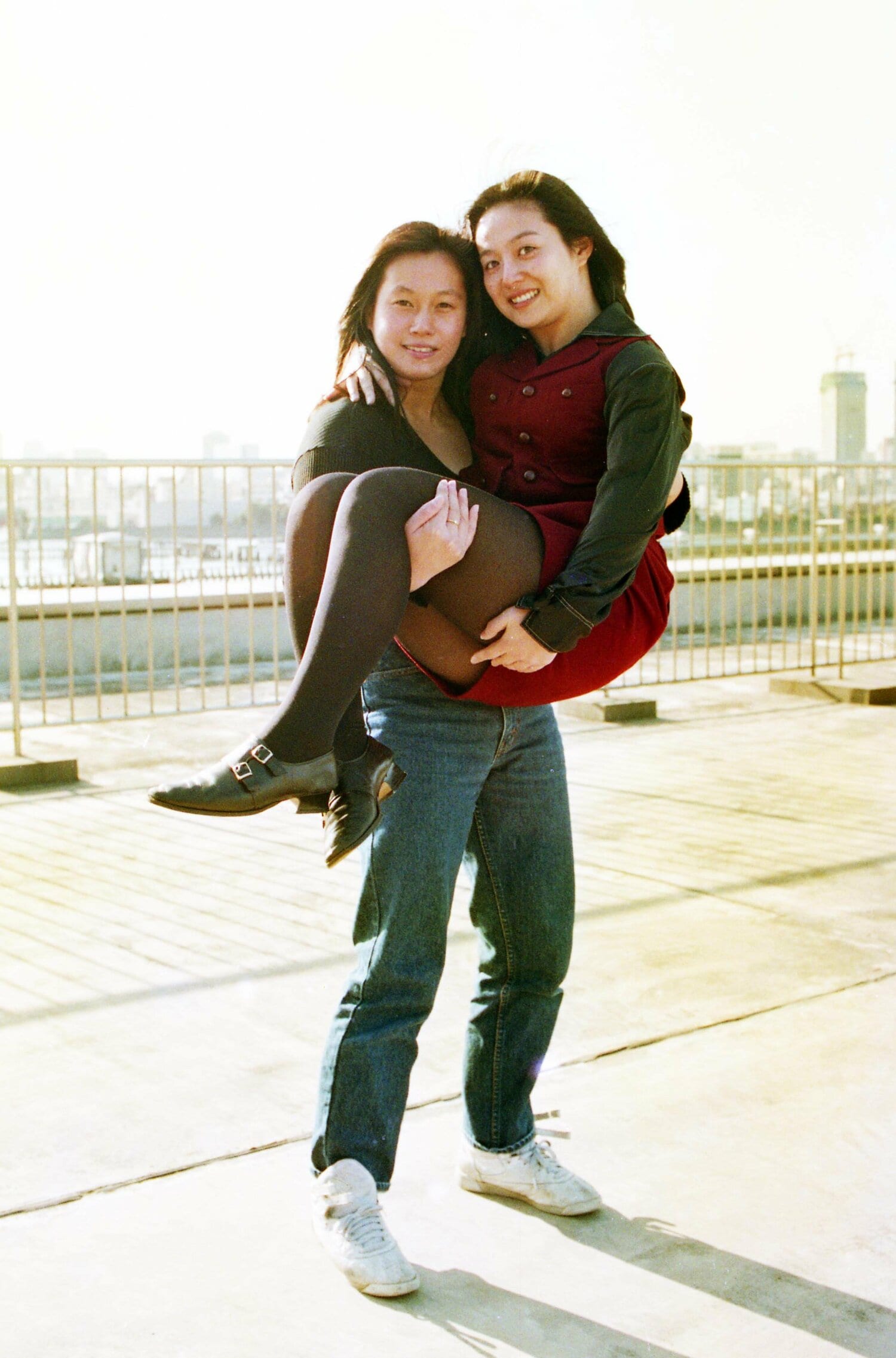 キューティー鈴木は「大好きな先輩」と福岡は語る　©東京スポーツ新聞社