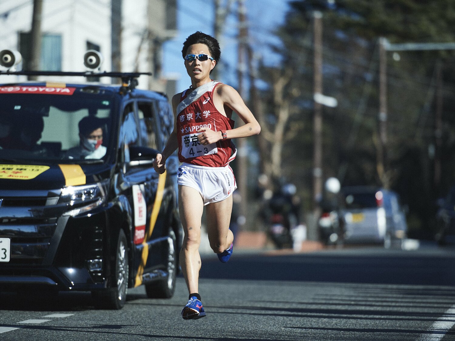 2021年の箱根駅伝にて　©️Yuki Suenaga