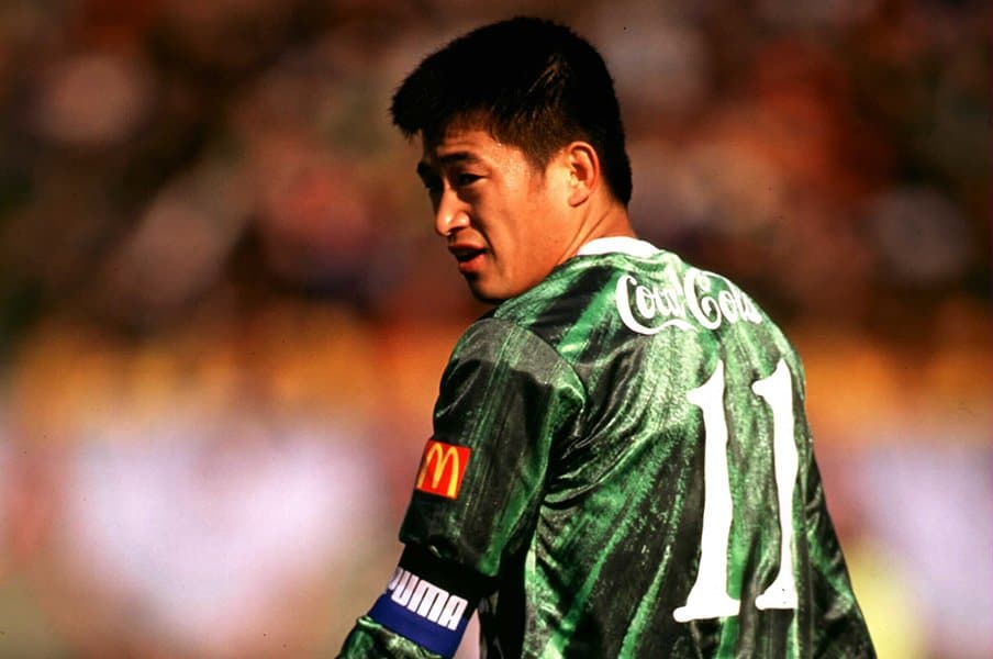 ヴェルディ時代のカズ©Naoya Sanuki