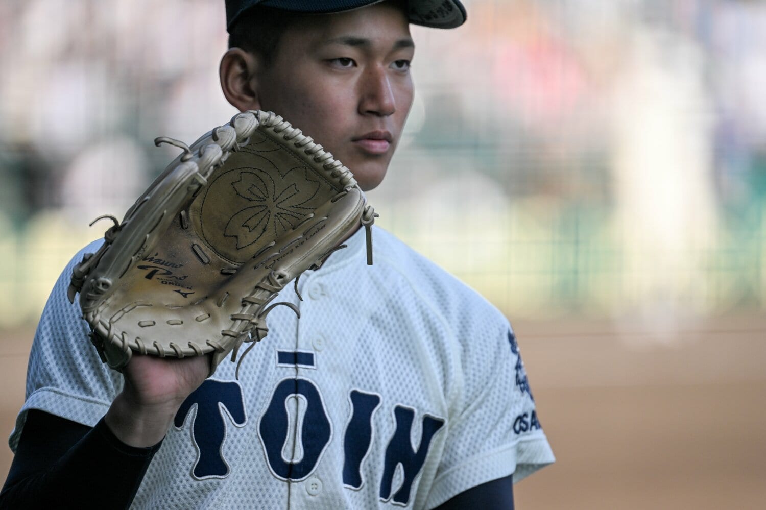 大阪桐蔭で活躍。2023年ドラフト会議でソフトバンクから1位指名を受けた前田悠伍　©Nanae Suzuki