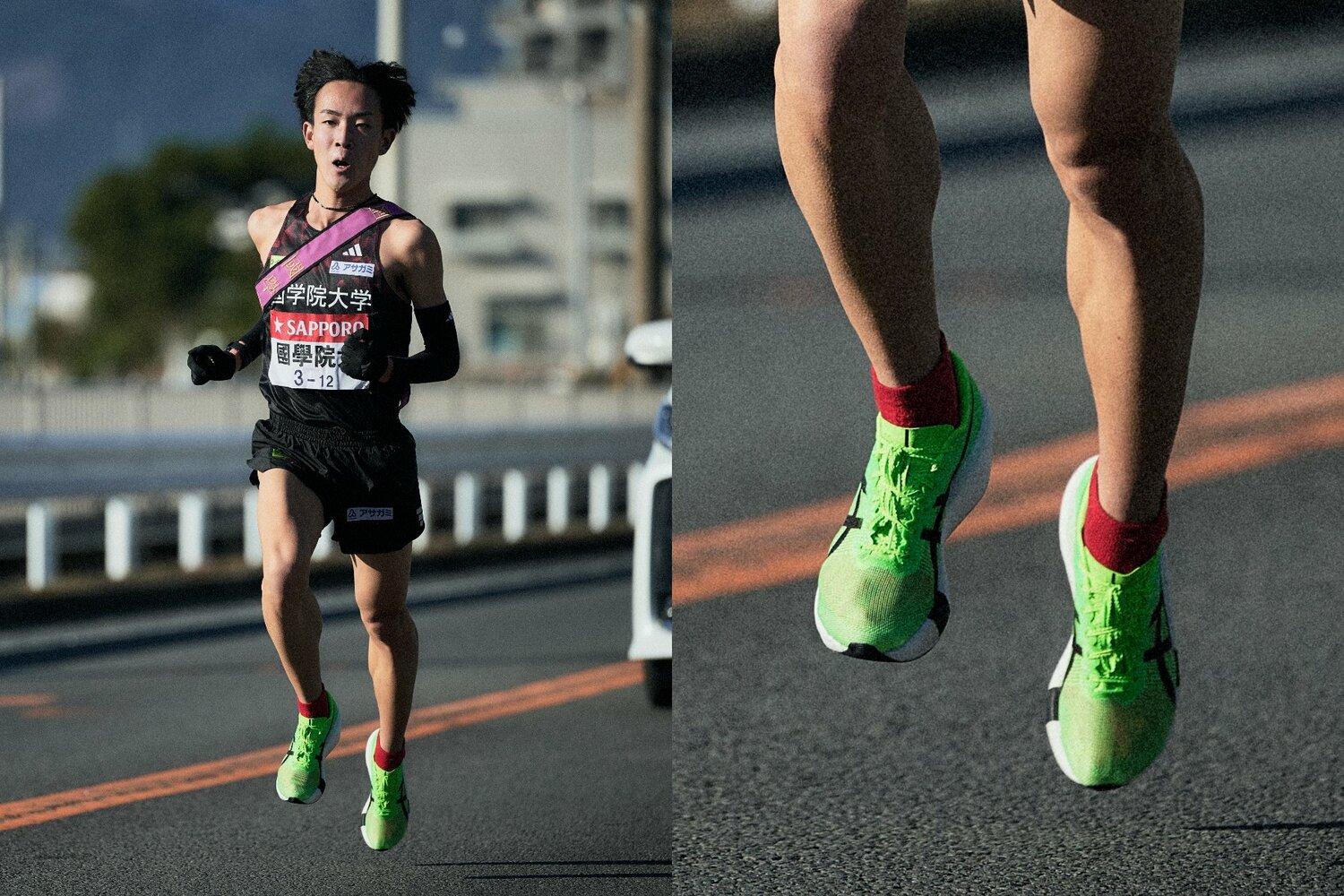 『METASPEED EDGE TOKYO』着用の國學院大・高山が7区区間賞を獲得　©Yuki Suenaga