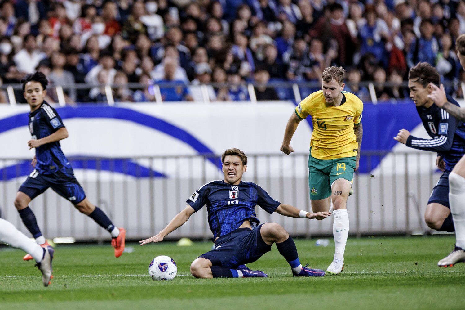 全員がハードワークを厭わないからこそ、攻撃的な強みをどう生かすかが課題として見えてきた　©Kiichi Matsumoto