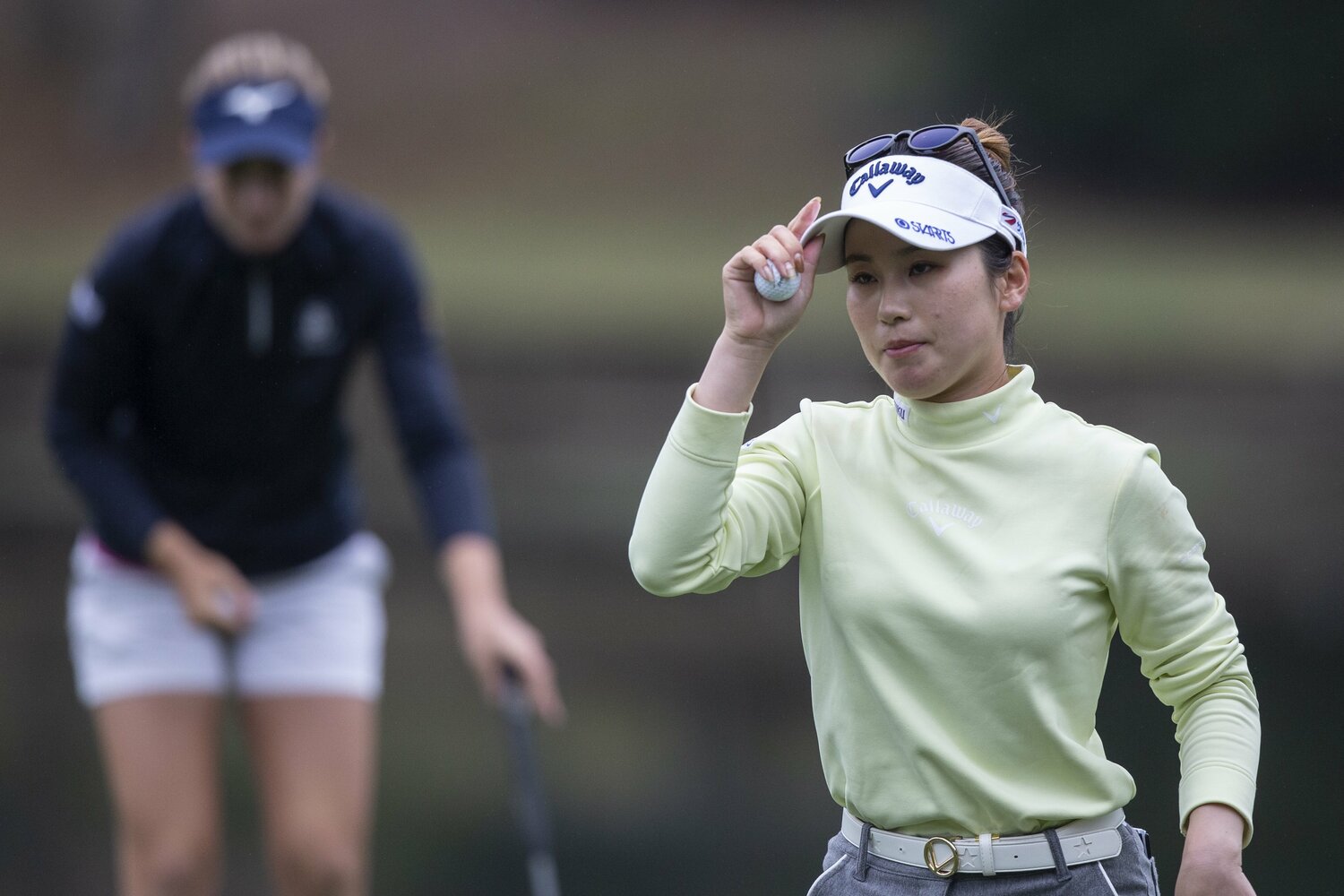 試合後に悔しさを露わにした西村優菜　©︎Getty Images