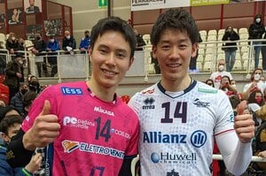 【前回の記事も読む】「短期間で世界はこんなに変わるんや」石川祐希とのセリエA日本人対決を終えた高橋藍が心境を語る《胃がん告白の藤井直伸への想いも》