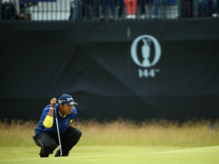 荒天の全英、聖地で首位と5打差！松山英樹に訪れる“決戦の月曜日”。＜Number Web＞ photograph by Maki Uchida