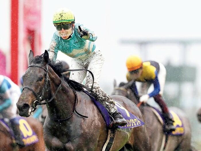 【秋華賞】デアリングタクト、史上初の無敗三冠牝馬へ 「将来はアーモンドアイのように」桜花賞の裏側<Number Web> photograph by Hochi/AFLO