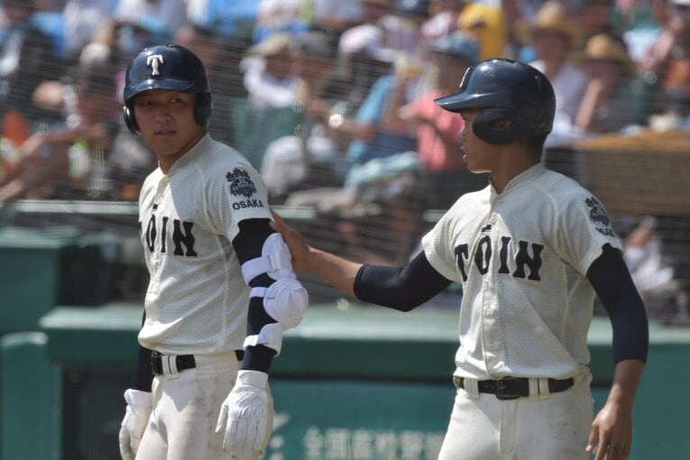 準決勝の対済美戦　©Hideki Sugiyama