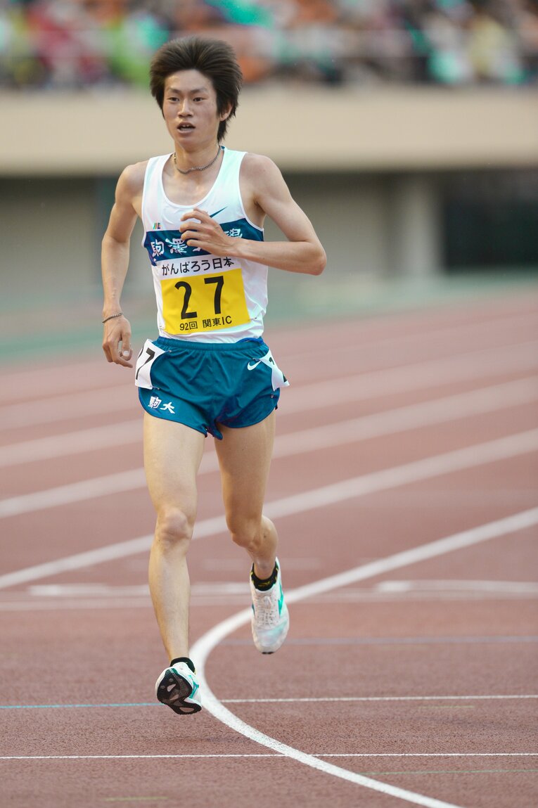 駒澤大学時代の中村匠吾　©BUNGEISHUNJU