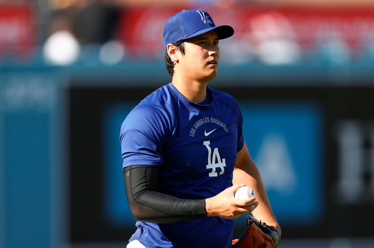今季の大谷翔平は「投手専念」という起用法が増えているが、果たして今後はどうなるか ／ photograph by AP/AFLO
