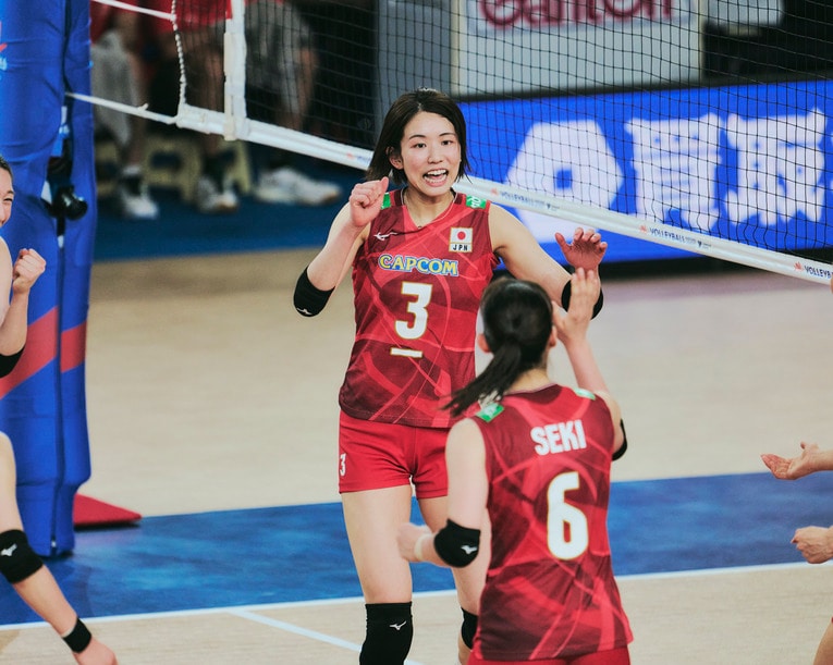 3番をつけてキャプテンとして日本代表を牽引する古賀　©︎Yuki Suenaga