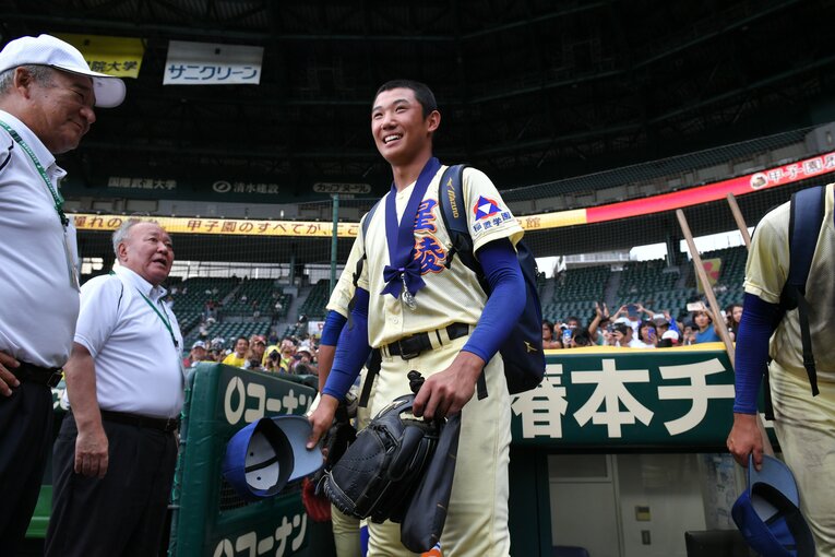 2019年夏の甲子園決勝　星稜高ー履正社　©︎Hideki Sugiyama