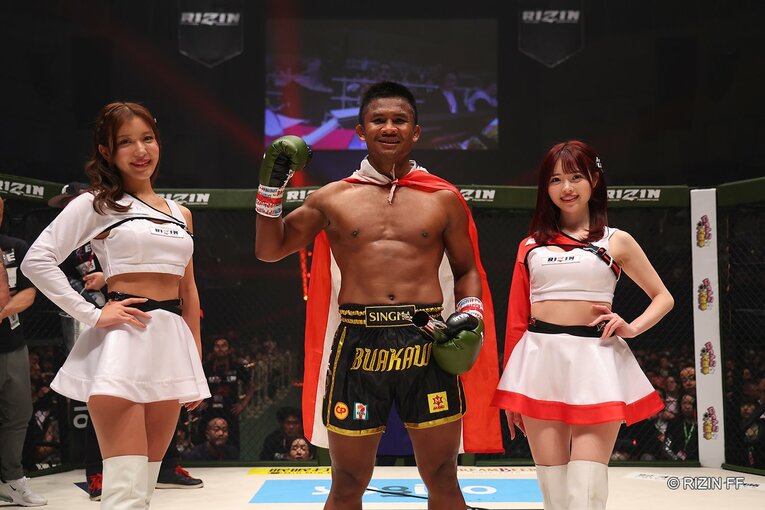 ブアカーオ・バンチャメークvs.木村“フィリップ”ミノル　©RIZIN FF