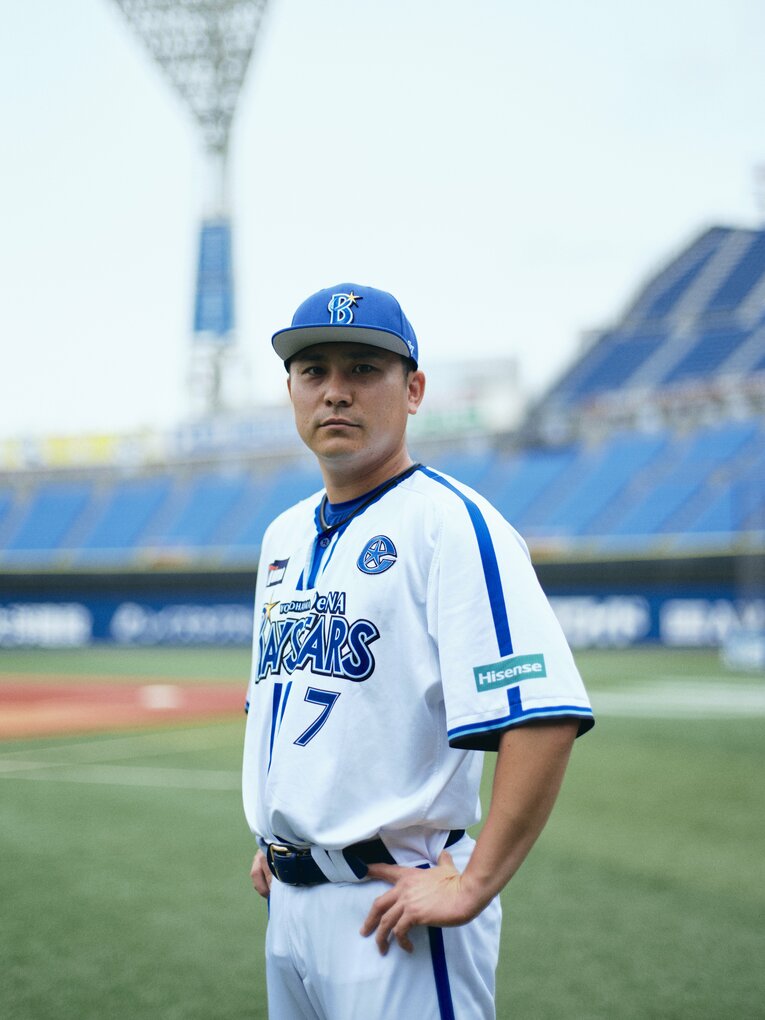 2023年の佐野恵太　©Ichisei Hiramatsu