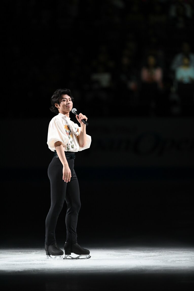 2018年10月6日、ジャパンオープンで見せた『ダブル・ビル――そこに音楽がある限り』。この日をもって町田はプロスケーターを引退　©Asami Enomoto