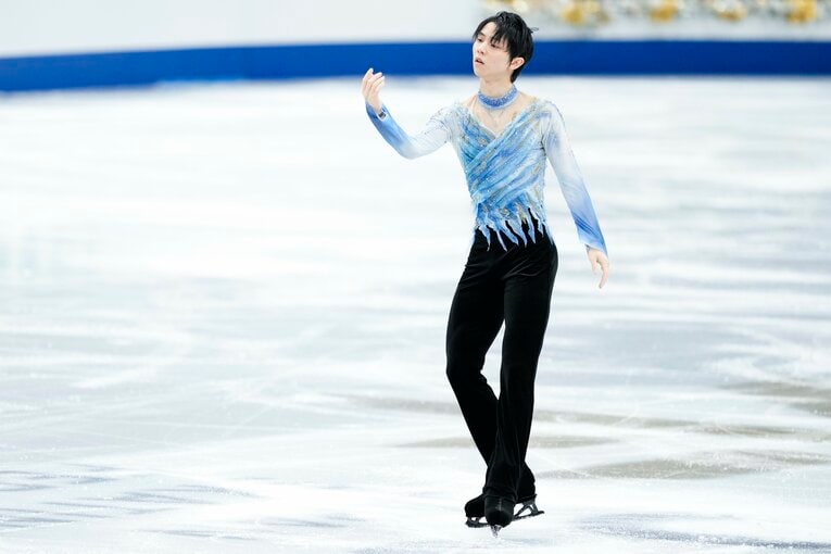 2021-2022シーズンのショートプログラム『序奏とロンド・カプリチオーソ』。2021年12月の全日本選手権が初のお披露目となった　©Asami Enomoto