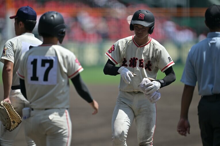 「上のステージでも長くプレーできそう」土浦日大・後藤陽人　©Hideki Sugiyama