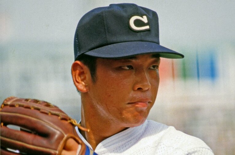 “世代最強投手”と謳われた中京（現・中京大中京）高校時代の野中徹博。甲子園通算で10勝3敗、防御率0.79と驚異的な数字を残した ／ photograph by Katsuro Okazawa/AFLO