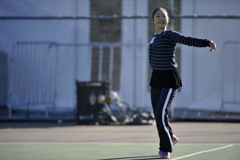 2010年の長洲未来　©Takuya Sugiyama