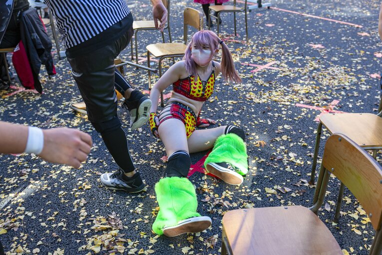 慶應プロレス研究会“唯一の女子学生レスラー”無村架純が“男子相手”に闘う理由「木村花さんみたいに」《特別フォトインタビュー》(28)