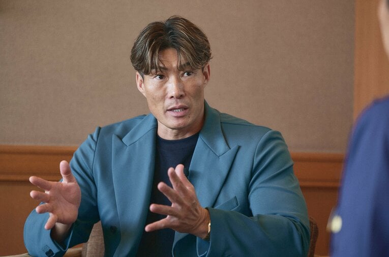 日本ハムからオリックスにトレードとなった2013年1月の出来事を振り返る糸井嘉男（43歳）　©Yuki Suenaga