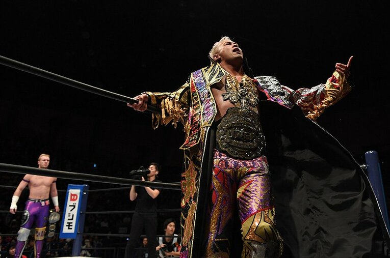 新日本プロレスを背負って立つオカダ・カズチカは、日本プロレス界を新たなステージに導けるか？ ／ photograph by Essei Hara