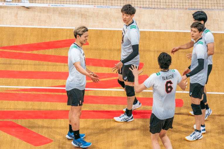 2023年ネーションズリーグ（フランス大会）©︎FIVB