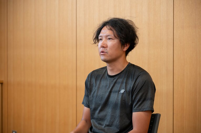 2017年に佐久長聖に赴任してきた早川監督。部は順調に滑り出したように見えたが…？　©Tadashi Hosoda