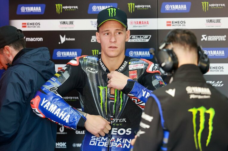 クアルタラロはむやみにタイムを追わず、エンジニアとの対話に注力した　©Satoshi Endo