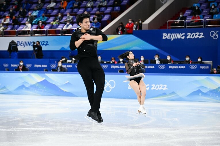 北京五輪の「りくりゅう」ペア　©️Asami Enomoto/JMPA