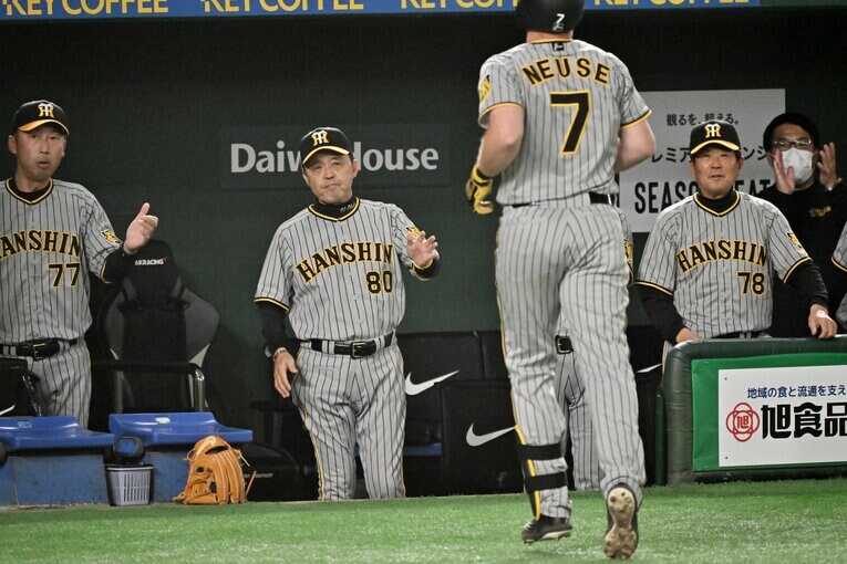 2023年の岡田監督　©︎Hideki Sugiyama