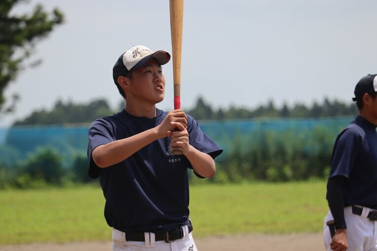 加美農業野球部・千石選手