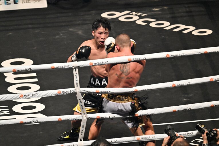 2022年12月13日／ポール・バトラー戦（WBA・WBC・IBF・WBO世界バンタム級王座統一戦）　©Takuya Sugiyama