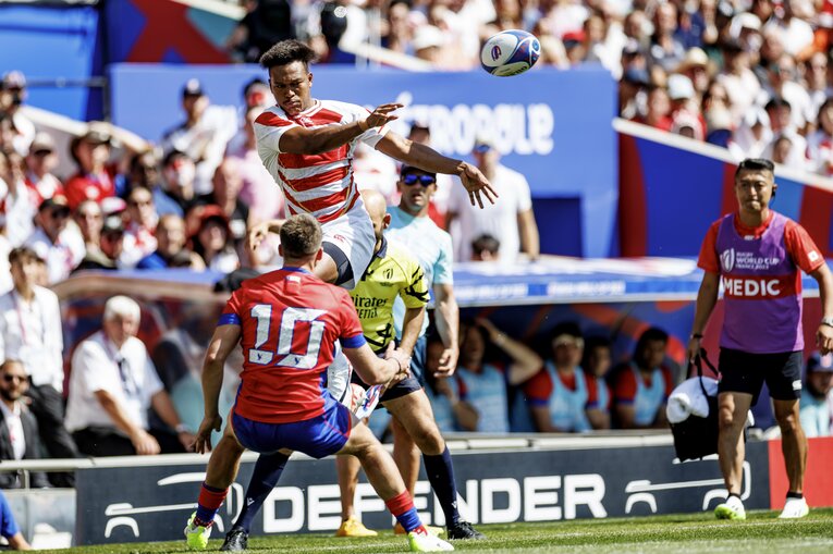 松島幸太朗（2023年ラグビーW杯チリ戦）©︎Kiichi Matsumoto