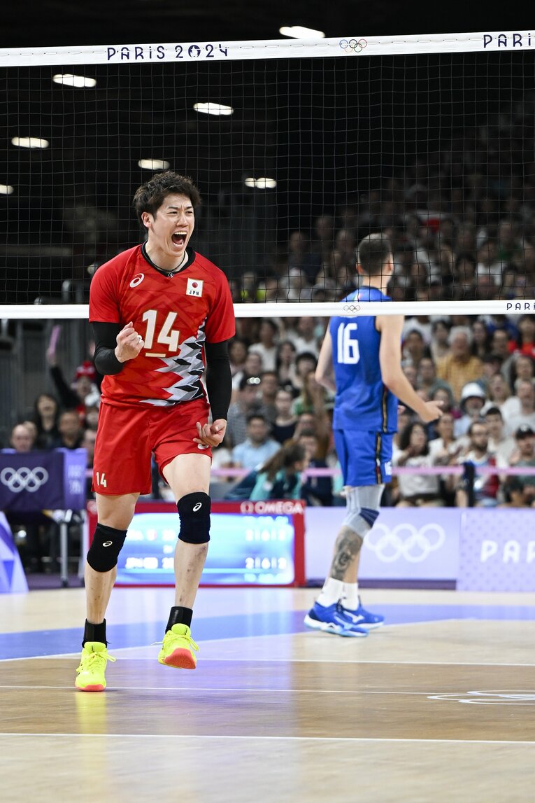 パリ五輪・準々決勝イタリア戦　©︎Asami Enomoto/JMPA