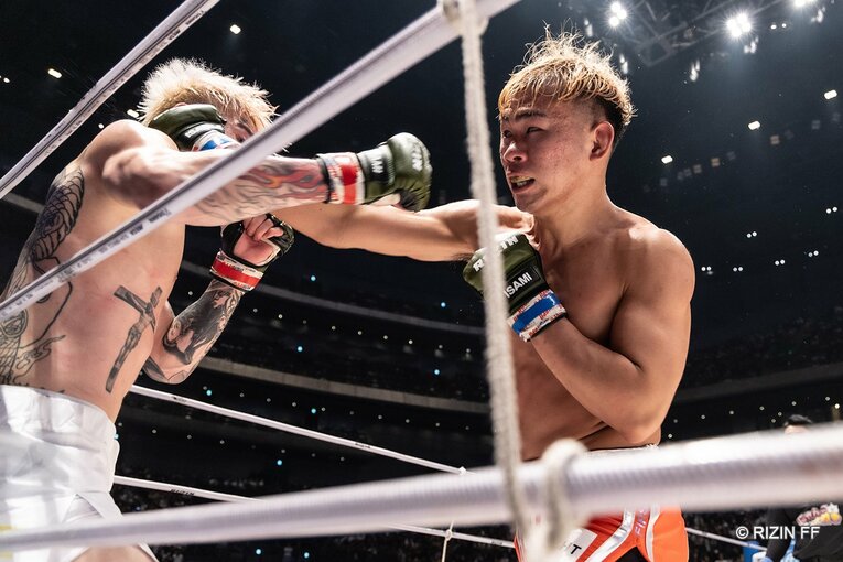 『RIZIN45.』平本蓮vs.YA-MAN　©RIZIN FF