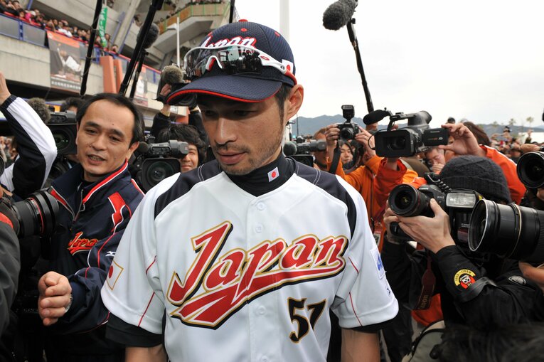 野球日本代表の歴史においてイチローの存在は大きい　©︎Naoya Sanuki