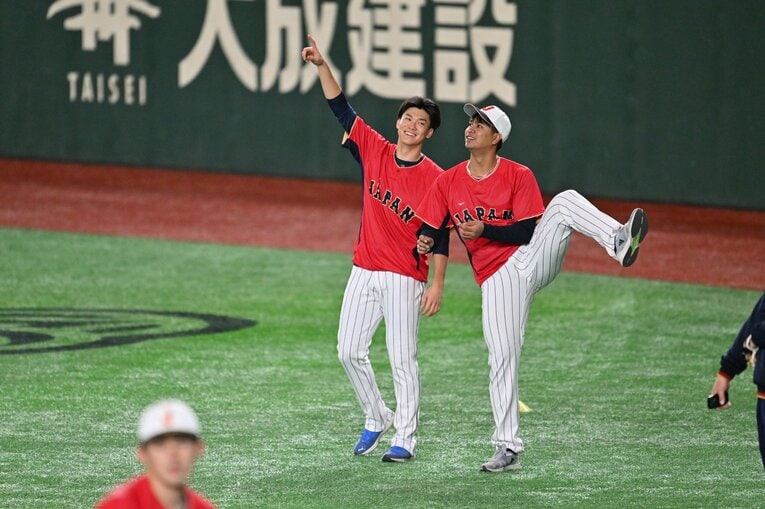 WBCでの練習にて　©Naoya Sanuki