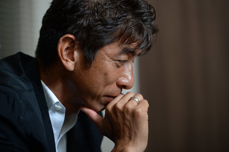 “アジアの壁”と呼ばれた井原正巳。現在は柏レイソルのコーチ（写真は2013年撮影）　©BUNGEISHUNJU