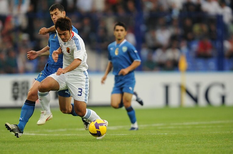 2009年　ウズベキスタン戦 ／ photograph by Naoya Sanuki