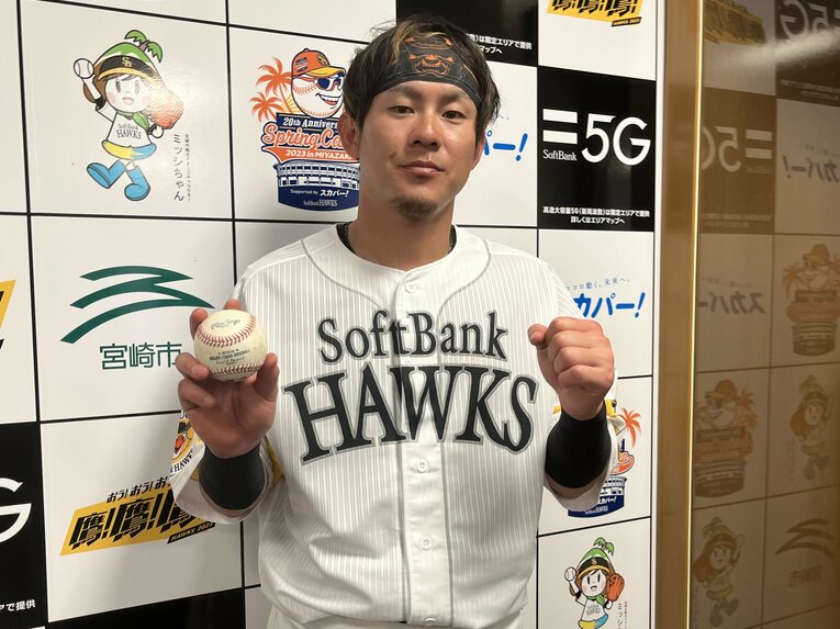 「笑えないです、大事な大会なので」。3月1日の取材後カット ©Kotaro Tajiri