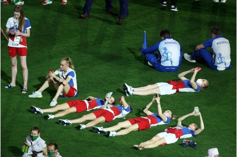 新着写真で振り返る東京五輪閉会式(10) ／ photograph by Getty Images