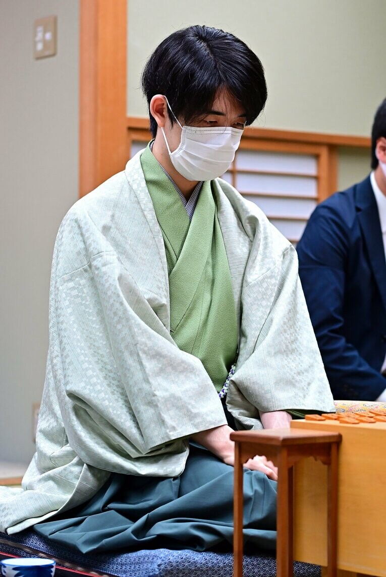 2021年の竜王戦　©日本将棋連盟