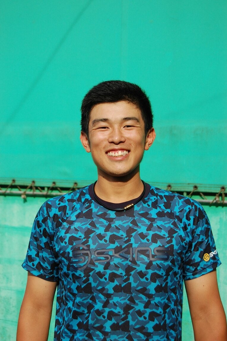 大学1年時撮影の佐藤晃一　©Genki Taguchi