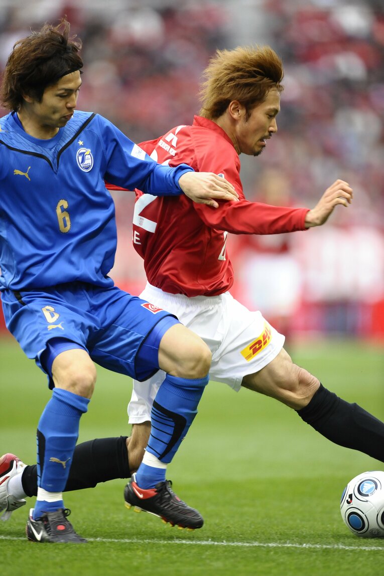 大分時代の森重真人　©Sports Graphic Number