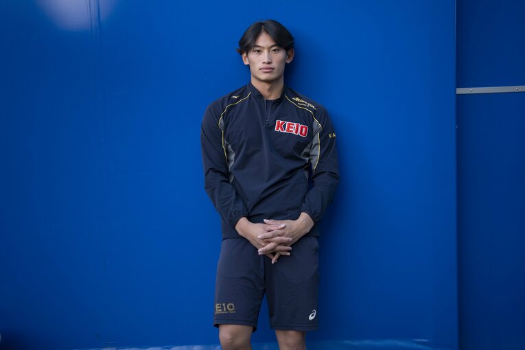 常松広太郎（慶應大野球部4年）　©Masaki Fujioka