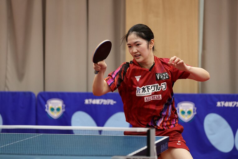 練習中の木原　©︎Shigeki Yamamoto