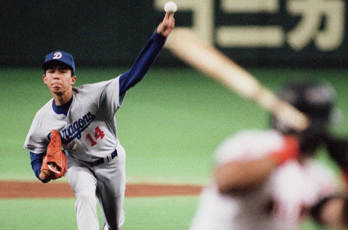 今中慎二のスローカーブを忘れない 打者がたじろぐ軌道と真っ向勝負 プロ野球 Number Web ナンバー