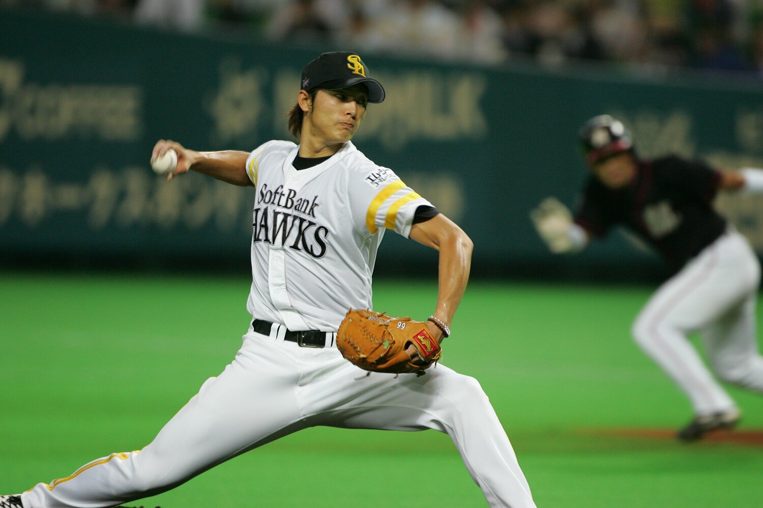 この年、16勝1敗という成績だった斉藤和巳　©Hideki Sugiyama